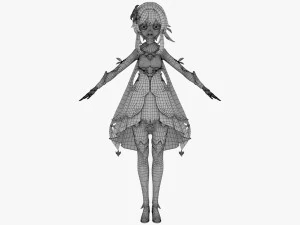 Lumine - Genshin Impact 3D Model
