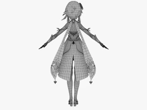 Lumine - Genshin Impact 3D Model