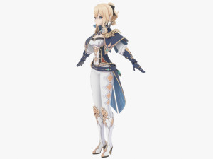 Jean - Genshin Impact 3D Model