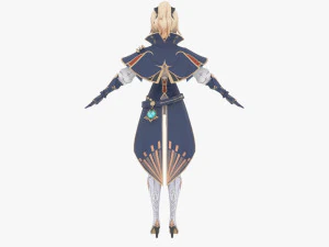 Jean - Genshin Impact 3D Model