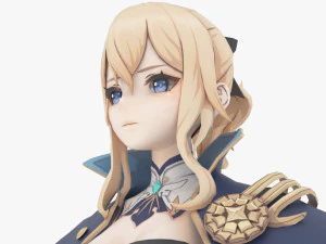 Jean - Genshin Impact 3D Model