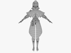 Jean - Genshin Impact 3D Model