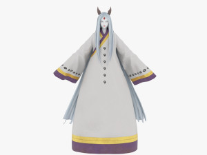Kaguya Otsutsuki 3D मॉडल