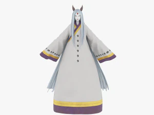 Kaguya Otsutsuki 3D Model