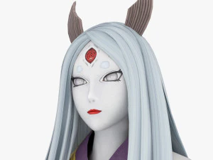 Kaguya Otsutsuki 3D Model