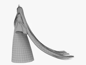 Kaguya Otsutsuki 3D Model