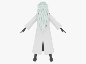 Uchiha Madara Rikudou Mode 3D Модель