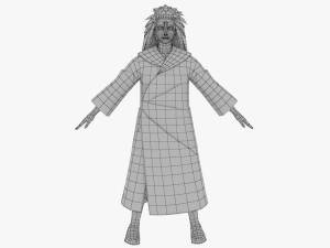 Uchiha Madara Rikudou Mode 3D Модель