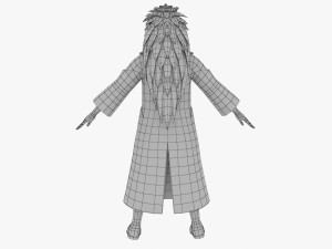 Uchiha Madara Rikudou Mode 3D Модель
