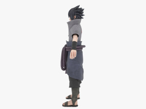 Uchiha Sasuke Rinnegan Modelo 3D