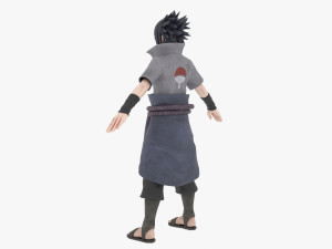 Uchiha Sasuke Rinnegan Modelo 3D