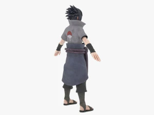 Uchiha Sasuke Rinnegan 3D Model