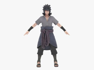 Uchiha Sasuke Rinnegan 3D Model