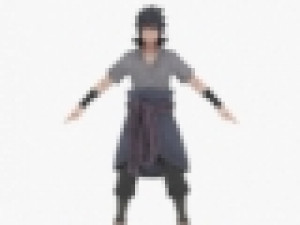 Uchiha Sasuke Rinnegan Modelo 3D