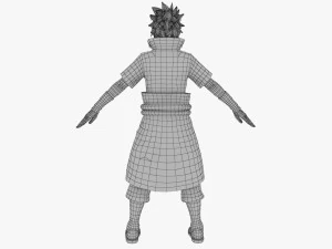 Uchiha Sasuke Rinnegan 3D Model