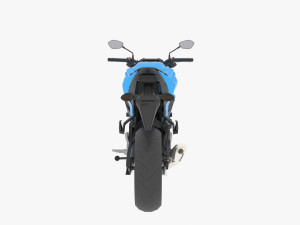 2018 Suzuki GSX-S1000 3D Model