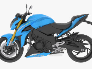 2018 Suzuki GSX-S1000 3D Model