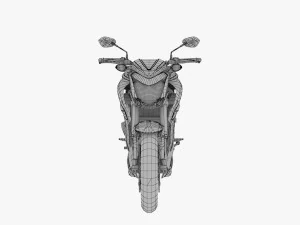 2018 Suzuki GSX-S1000 3D Model