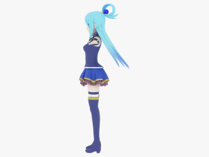 Aqua - Konosuba 3D Модель