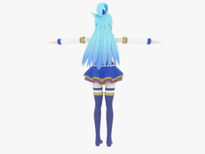 Aqua - Konosuba 3D Модель