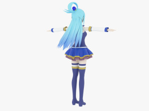 Aqua - Konosuba 3D Модель