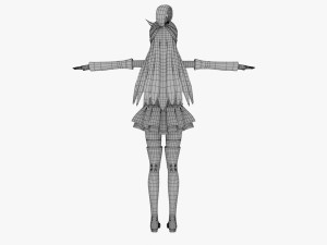 Aqua - Konosuba 3D Модель