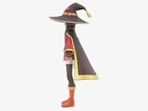 Megumin - Konosuba 3D 모델