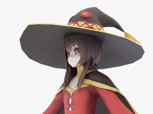 Megumin - Konosuba 3D 모델