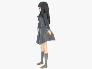 Takina Inoue - Lycoris Recoil Model 3D