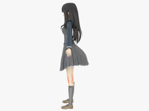 Takina Inoue - Lycoris Recoil Model 3D