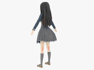Takina Inoue - Lycoris Recoil Model 3D