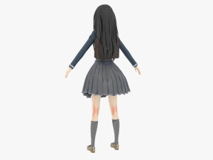Takina Inoue - Lycoris Recoil Model 3D