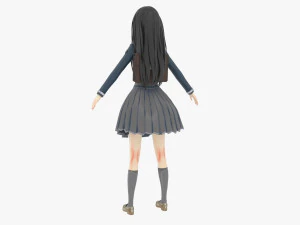 Takina Inoue - Lycoris Recoil 3D Model