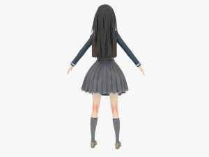 Takina Inoue - Lycoris Recoil Model 3D