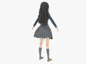 Takina Inoue - Lycoris Recoil Model 3D