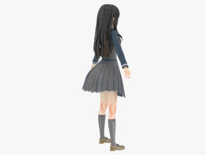 Takina Inoue - Lycoris Recoil Model 3D
