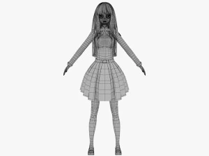 Takina Inoue - Lycoris Recoil 3D Model