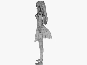 Takina Inoue - Lycoris Recoil 3D Model