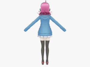 Rina Tennoji - Love Live NIjigasaki Modelo 3D
