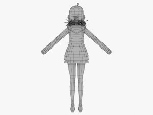 Rina Tennoji - Love Live NIjigasaki Modelo 3D
