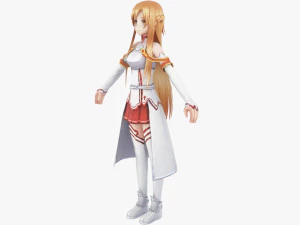 Yuuki Asuna - Sword Art Online 3D Model