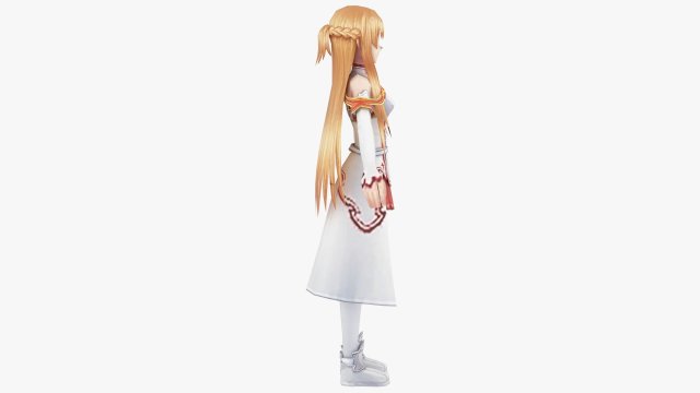 Yuuki Asuna - Sword Art Online Бесплатно 3D Модель In Женщина 3DExport