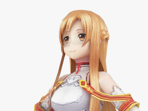 Yuuki Asuna - Sword Art Online 3D Model