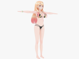 Kitagawa Marin - My Dress Up Darling 3D Model