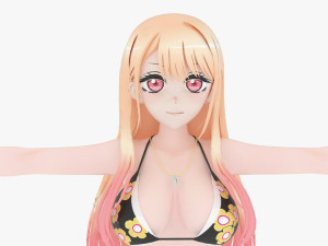 Kitagawa Marin - My Dress Up Darling 3D Model