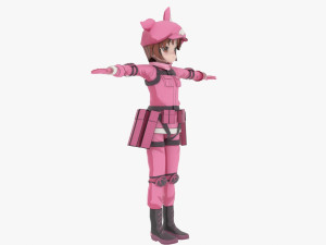 LLENN - Sword Art Online 3Dモデル