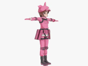 LLENN - Sword Art Online 3D Model