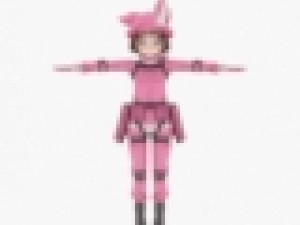 LLENN - Sword Art Online 3Dモデル