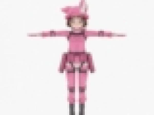 LLENN - Sword Art Online 3D Model