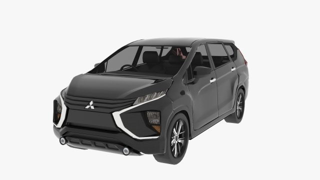 Mitsubishi Xpander 3D Model .c4d .max .obj .3ds .fbx .stl .blend 